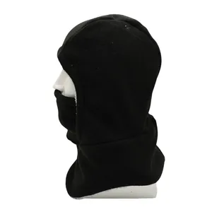Winter windproof fleece balaclava for cycling and skiing with full face neck protection