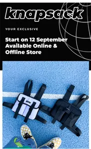 Close-up of tactical nylon chest bags with dual front pockets and adjustable buckles