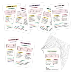 Schede ECG dettagliate con caratteristiche cliniche e guide ai trattamenti medici