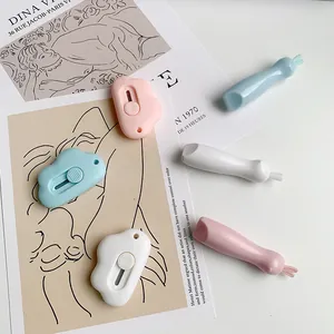Mini Cloud Rabbit Shape Utility Knife Portable Retractable Box Opener Cute Plastic Stainless Steel Cutter Office School Supplies