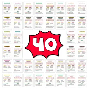 Schede di Riferimento Rapido Ritmo ECG Infermieristica Flashcards Guida di Studio Medico Set di Carte Tascabili per Studenti