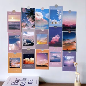 Cartes Décoratives Photographie Série Nuages Esthétiques Pour Décoration Murale Coucher De Soleil Ciel Cartes Pour Dortoir Chambre Maison