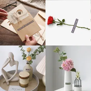 Creative Small Talk stickers in various colors for DIY journals and home decoration