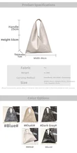 Detail view of the soft PU leather texture and snap button closure of the shoulder bag