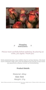 Product details of vintage gold stud earrings with alloy material and 8cm size