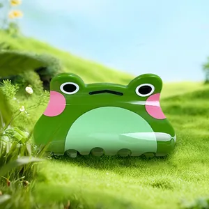 Niedliche grüne Frosch Haarklammer aus Acryl für Damenfrisuren und Styling Zubehör
