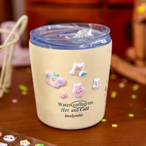 Cute 3D foam stickers with various animal motifs for creative DIY journal decoration