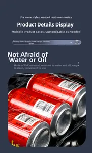 Close-up of waterproof PVC packaging wrap showing high transparency and easy-to-clean texture