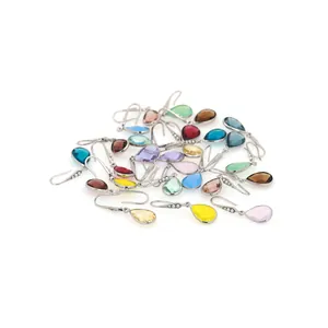 18K Vergoldet Kupfer Wassertropfen Ohrringe Mit Zirkonia Künstliche Perlen Akzenten Elegante Tropfen Ohrhänger Für Damen Schmuck Geschenk