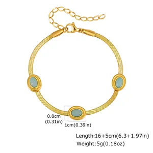 Dettagli della collana snake vintage con inserti in turchese e specifiche dimensioni