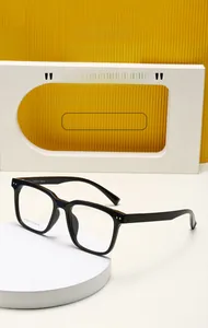 Detail view of square eyeglass frames showing model J10003 and prescription info
