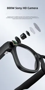 Vista macro 3D de los componentes de la cámara de 800W para gafas inteligentes y sensor
