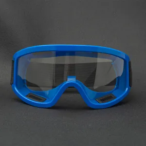 Safety Goggles Anti-Fog Windproof Dustproof Protective Eyewear With Adjustable Elastic Strap For Lab Industrial Outdoor