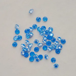 Briljant geslepen blauwe moissanite stenen voor het maken van sieraden en DIY