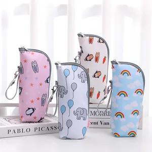 Bolsa Térmica para Biberón de Tela Oxford con Papel de Aluminio Portátil Patrones de Dibujos Animados Accesorios Bolsa Mamá