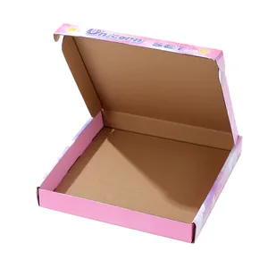 Boîte cadeau rose à thème licorne en carton pour bijoux et accessoires enfants