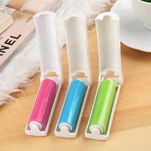 Portable Foldable Lint Roller Washable Reusable Mini Hair Remover Travel Dust Cleaning Tool For Pet Hair And Clothing