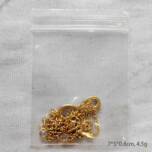 18K gold stainless steel bracelet with infinity symbol and round crystal charms