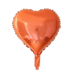 18-inch heart-shaped I Love You foil balloon in rose gold finish for wedding and party decor