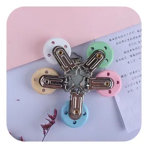 Clips de madera y acero inoxidable para chupetes de bebé, ideales para accesorios DIY
