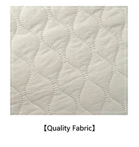 Macro detail of high-quality wavy quilted fabric texture on the stylish tote bag