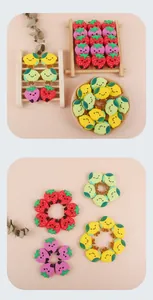 Détails de perles de dentition en silicone alimentaire fraise et citron pour bijoux DIY