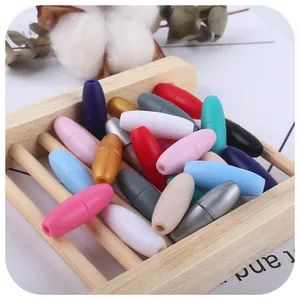 Colorful plastic breakaway clasps for DIY baby jewelry making and safety necklaces