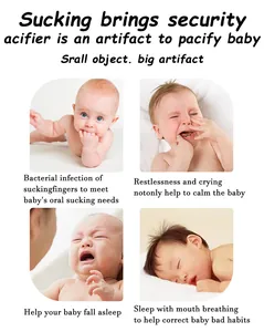 Infant wooden teething ring benefits showing soothing sleep and oral habit correction