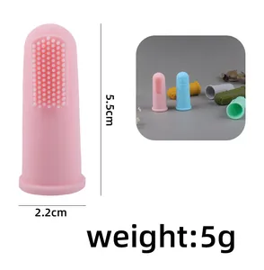 Spécifications de taille pour brosse à dents en silicone avec hauteur de 5,5 cm
