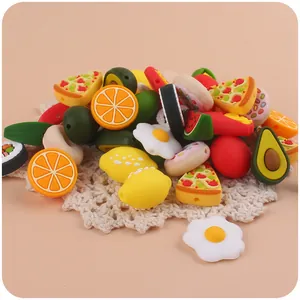 Perline in silicone a forma di frutta per catenelle ciuccio e braccialetti fai da te