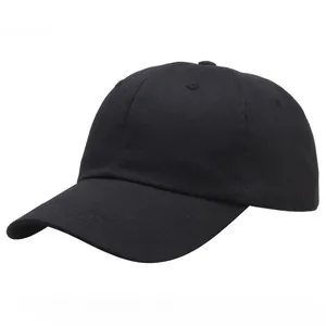 Unisex Minimalist Solid Color Cotton Baseball Cap Adjustable Sunshade Soft Top Peaked Hat For Men Women Outdoor Daily