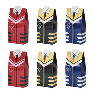Creative Graduation Bachelor Gown Style Paper Candy Box Congrats Grad Gift Box For Graduation Party Ceremony Favor Case