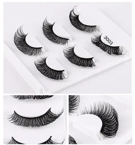Detailed macro view of dense Russian D-curl synthetic eyelashes with realistic volume