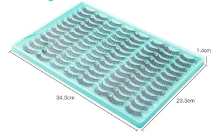 Detailansicht der 34,3 cm x 23,3 cm Wimpernschale für große Mengen zur Aufbewahrung