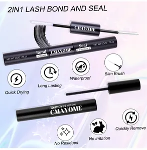2-in-1 lash bond and seal with remover featuring biotin and vitamin E for eyelash extension