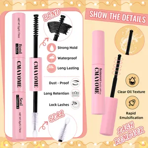 Details zum Wimpernkleber und Entferner Set in Rosa mit Biotin und Vitamin E Formel