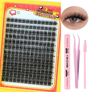 Kit d'extension de cils avec faux cils individuels colle Bond Seal pince et brosse