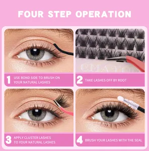 Guía paso a paso para aplicar pestañas postizas DIY con pinzas y pegamento