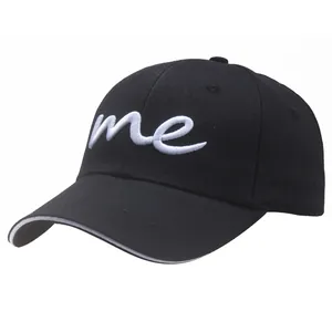 Unisex Baumwolle Baseballkappe Mit Stickerei Verstellbarer Sonnenschutz Hut Für Herren Damen Casual Outdoor Sport Snapback
