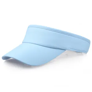 Visière bleu clair pour enfants avec long bord incurvé pour la protection solaire