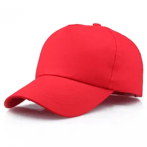 Klassische Baumwolle Baseballkappe Verstellbare Einfarbige Blanko Sonnenhut Gebogene Krempe Sport Lässige Kopfbedeckung Für Damen Herren
