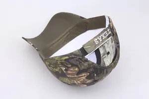 Outdoor jungle camo baseball cap featuring an adjustable Texas embroidered velcro strap
