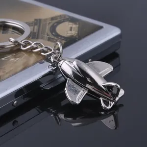Zinc Alloy Metal Airplane Model Keychain Mini Aircraft Key Ring For Men Women Car Bag Pendant Creative Travel Gift Jewelry