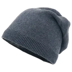 Women Solid Color Acrylic Knit Beanie Hat Soft Warm Winter Skull Cap With Ribbed Edge Simple Casual Daily Outdoor Headwear