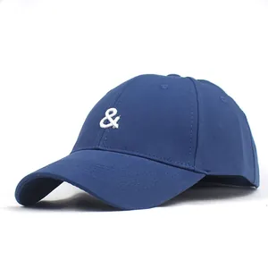 Casquette de Baseball en Coton Réglable pour Hommes Femmes Mode Logo Ampersand Brodée Chapeau de Soleil Sports de Plein Air Casual Dad Hat