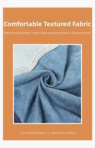 Κοντινό πλάνο μπλε τζιν υφάσματος με ύφανση twill και ανθεκτική στη φθορά υφή