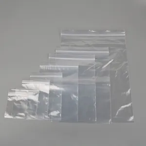 Transparente Schmuckverpackung Plastikbeutel Wiederverschließbare Druckverschlussbeutel Für Ohrringe Halsketten Kleine Zubehör Organizer