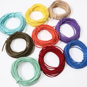 10 meter kleurrijke suède lederen koorden in diverse kleuren voor DIY-sieraden maken