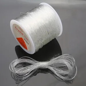 1.0mm transparent elastic crystal string for jewelry making on 100M spool roll
