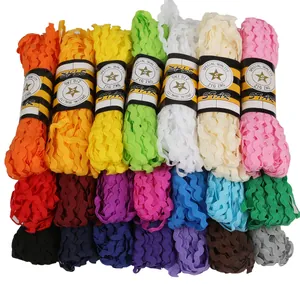 Polyester Rickrack Ribbon Wave Shape Lace Trim For Handmade DIY Clothing Curtains Sewing Accessories Braided Rick Rack Braid Decoration